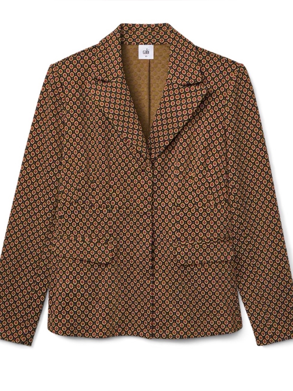 CAbi Dandy Blazer - Tailored Blazer in Peppercorn